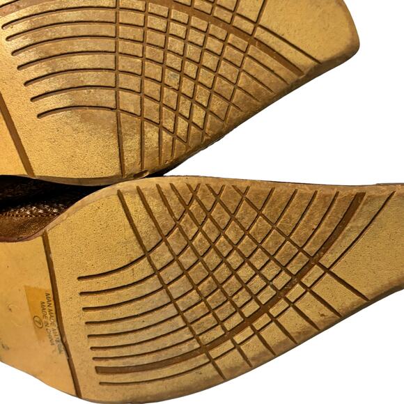 Luichiny Patia - Womens Tan Beaded Dress Shoe - Pointed Toe - Western - Size 7 - Picture 12 of 13